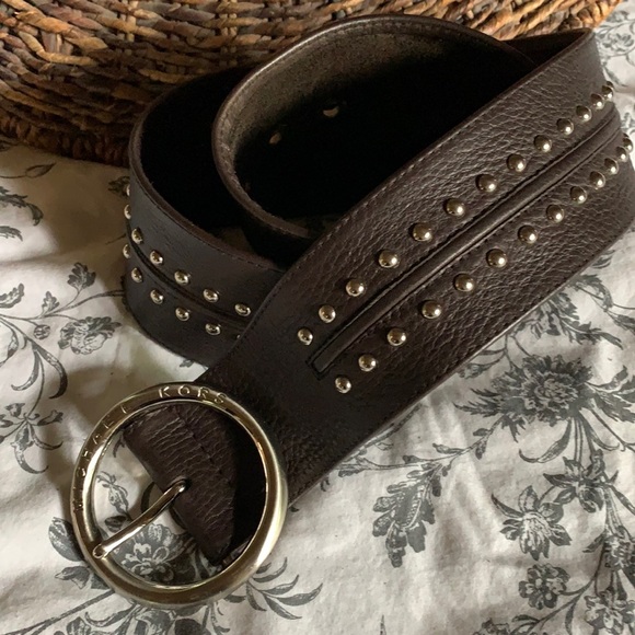 Michael Kors Leather Belt